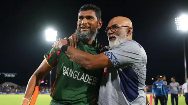 আমেরিকার ডালাসে শ্রীলঙ্কার বিপক্ষে ২ উইকেটের জয় পেয়েছে বাংলাদেশ।