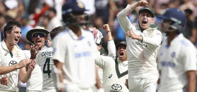 آخری وکٹ کے ساتھ آسٹریلیا کا جشن