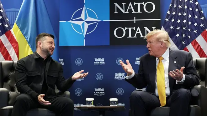 Зеленський та Трамп в Анкарі на саміті НАТО-2026