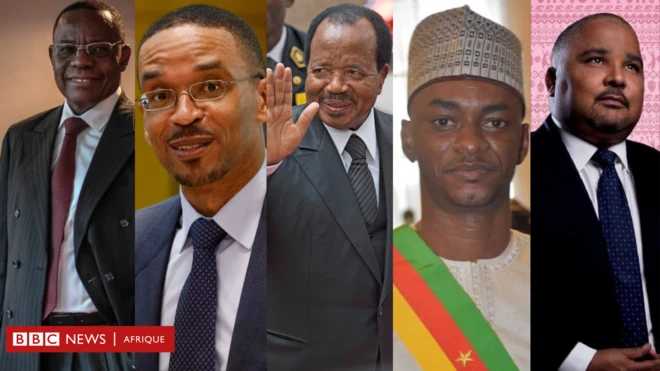 Des leaders politiques camerounais