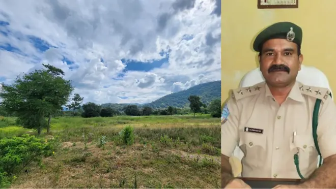 ఫారెస్ట్ రేంజ్ ఆఫీసర్ శ్రీనివాస రావు హత్య జరిగిన ప్రదేశం