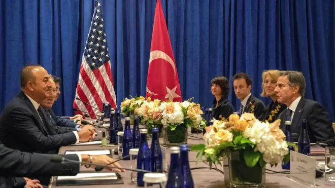 Çavuşoğlu, 20 Eylül 2022'de ABD'li mevkidaşı Blinken ile görüşmüştü.