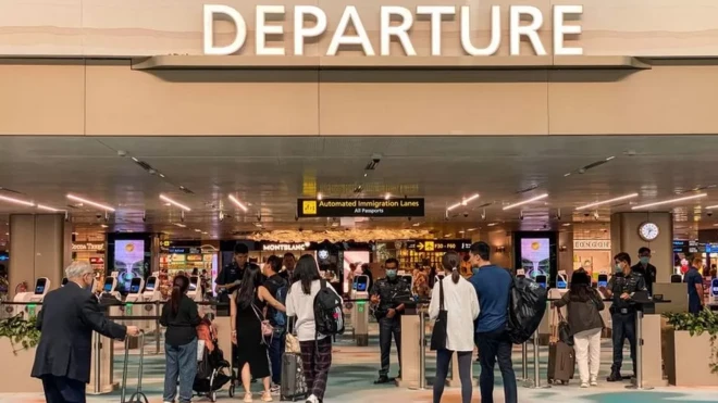 نمایی از فرودگاه