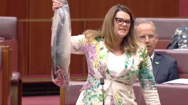 Truli i smrdljivi losos u australijskom parlamentu