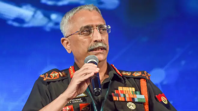 भारतीय सेना पूर्व चीफ़ जनरल एमएम नरवणे