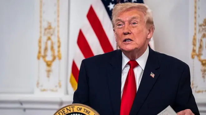 US President Donald Trump