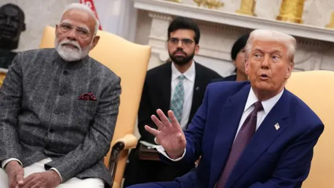ٹرمپ، مودی