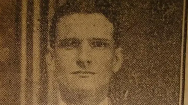 Zélio, em foto publicada pelo jornal A Gazeta de São Gonçalo, extinto em 1937