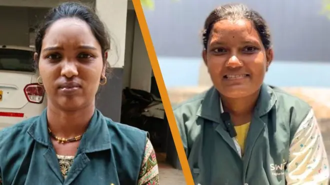 कोमल गायकवाड आणि प्रियांका कांबळे 