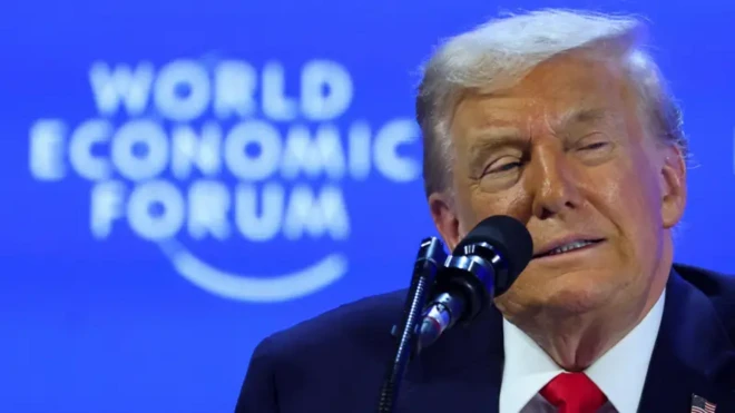 Трамп на форуме в Давосе