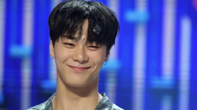 Moonbin di MBC program musik 'Show Champion' di MBC Dream Center pada 25 Mei 2022 di Goyang, Korea Selatan