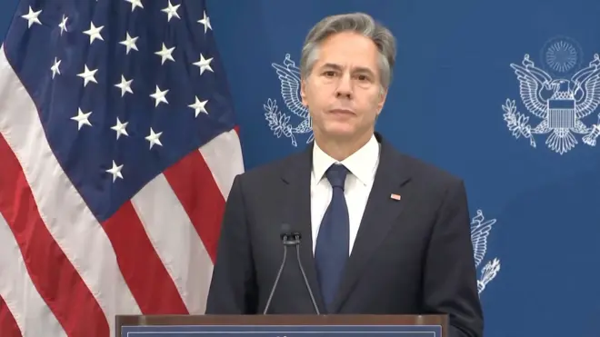 ১৬ই নভেম্বর শ্রমিক অধিকার নিয়ে নতুন নীতির ঘোষনা করেন আমেরিকার পররাষ্ট্রমন্ত্রী অ্যান্টনি ব্লিংকেন