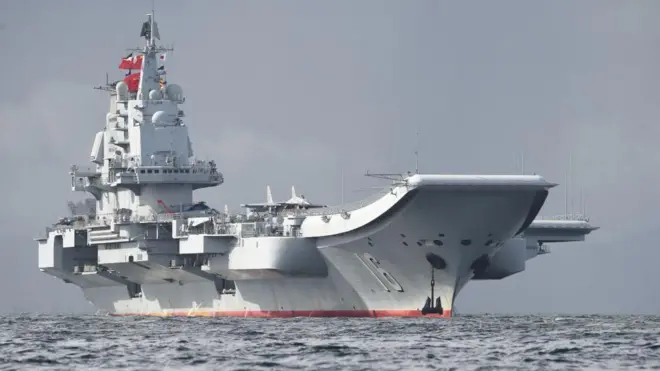 चीनचे शक्तिशाली जहाज 