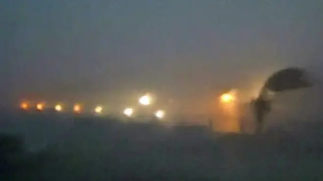 Huracán Irma en la isla de San Martín