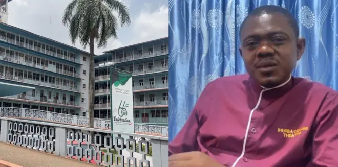 Aworan ile iwosan ati adari ẹgbẹ awọn oṣiṣẹ UCH