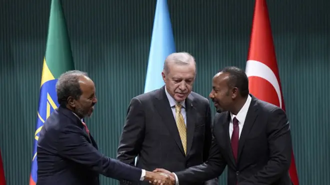 Wadahadalladii ay Ankara ku yeesheen Soomaaliya iyo Itoobiya