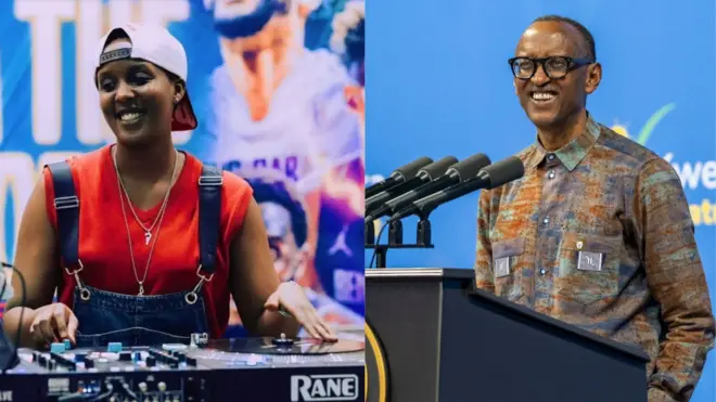 DJ Ira na Paul Kagame