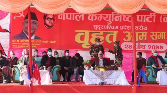 धनगढीको कार्यक्रममा प्रधानमन्त्री केपी शर्मा ओली