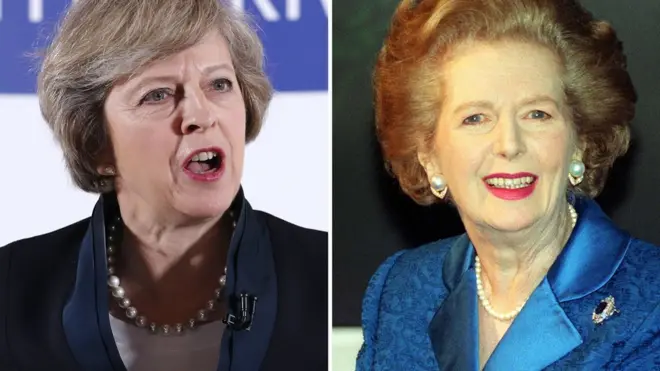 Theresa May Margareth Thatcher