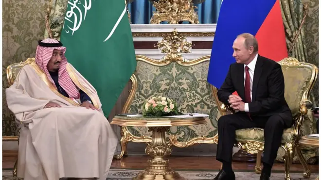 دا لومړي ځل دی، چې د عربستان یو پاچا مسکو ته رسمي سفر کوي