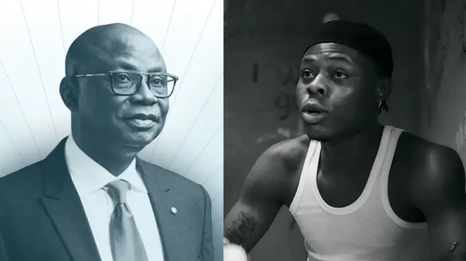 Mohbad and Tunde Bakare