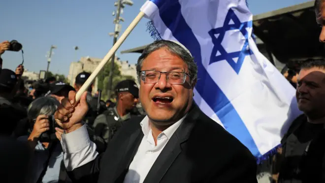 د ۲۰۲۱ کال د جون ۱۰مه د اسرائیلو ښی اړخی قانون جوړوونکی ایتامار بین‌ګوېر د بیت المقدس د زاړه ښار څخه بهر، دمشق دروازې ته نږدې د بیانیې ورکولو لپاره روان دی.