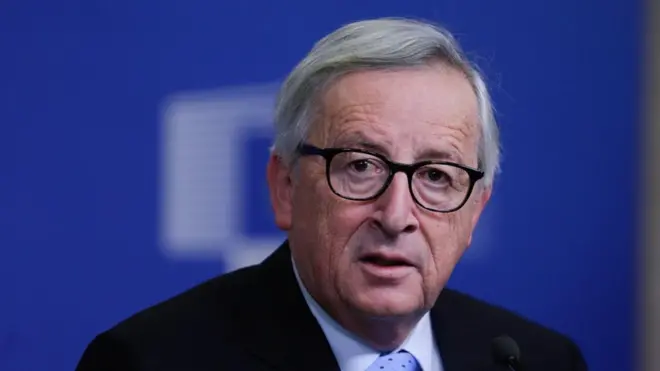 Para Jean-Claude Juncker, presidente de la Comisión Europea, el riesgo de una salida desordenada de Reino Unido ha aumentado.