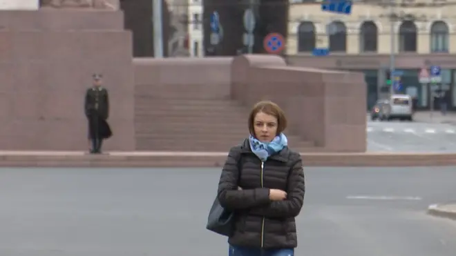 Рига, столица Латвии.