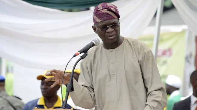 Babatunde Fashola, minister of power, works and housing,