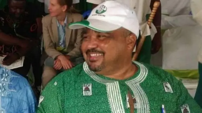 Honourable Simon Nchinda Forbi and Honourable Joshua Osih