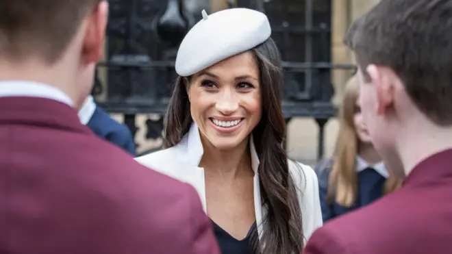 梅根·马克尔在伦敦与学生见面（12/3/2018）