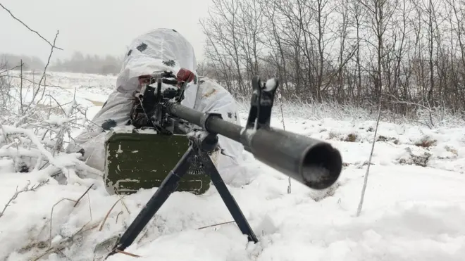 Український боєць на Донбасі