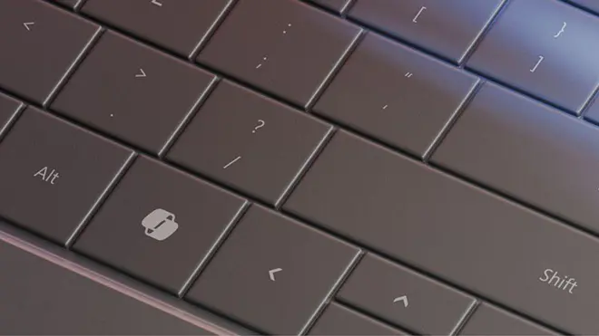 Nuevo teclado con el acceso directo a Copilot
