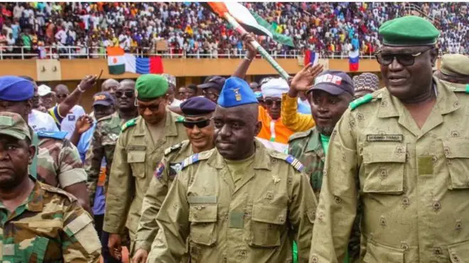 Awọn ologun nilẹ Niger