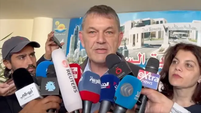 مدير وكالة الأونروا فيليب لازاريني