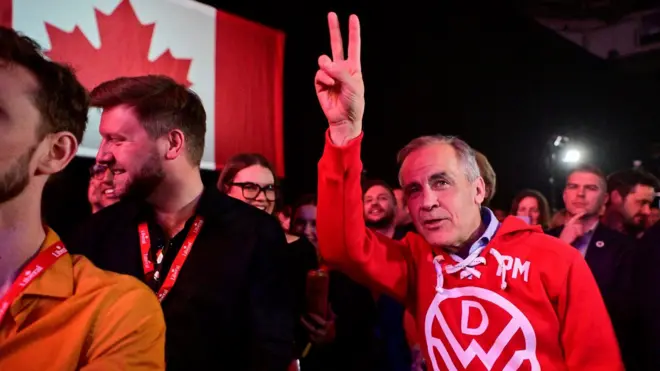 Лидер канадских либералов Марк Карни