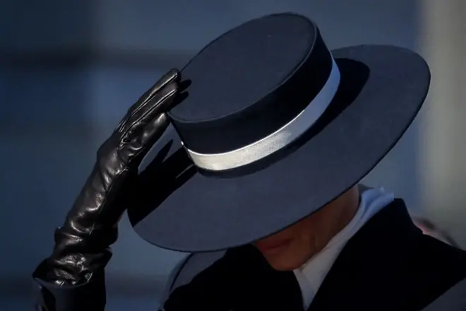The U.S. first lady Melania Trump leaves the U.S. Capitol building on the inauguration day of U.S. President Donald Trump's second presidential term, in Washington, U.S. January 20, 2025. REUTERS/Carlos Barria 