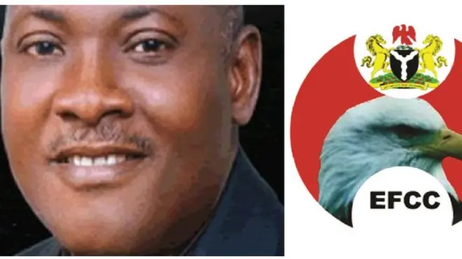 Innocent Chukwuma say im don win EFCC six times for court
