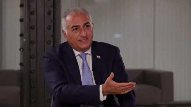 مصاحبه رضا پهلوی با رویترز