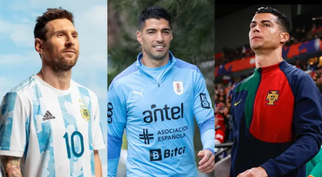 Messi, Suarez na Ronaldo