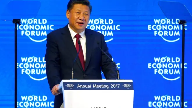 习近平本月出席达沃斯经济论坛大力提倡自由贸易