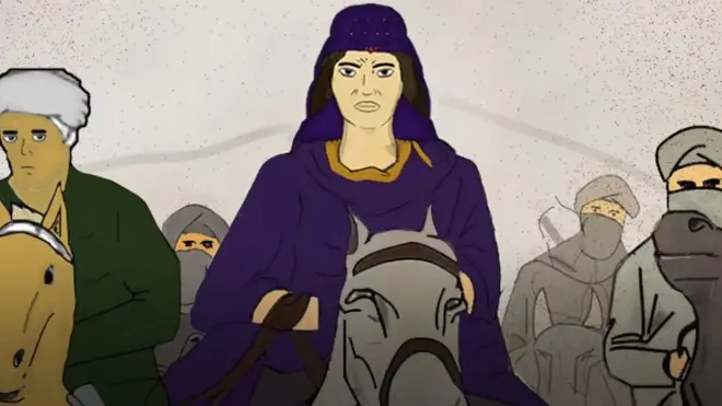 الملكة ديهيا، ترجع قصتها إلى عقود مضت. والقليل يعرف عنها من كتب التاريخ وتعددت الروايات حولها.