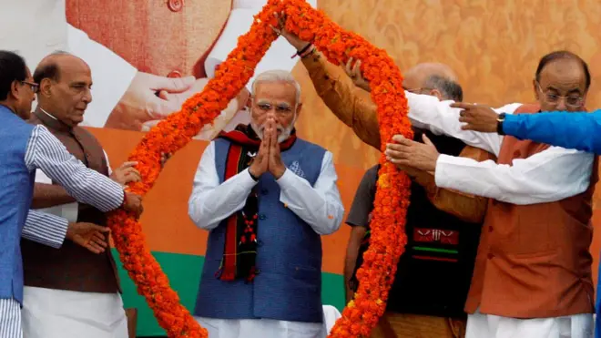 मोदी, बीजेपी