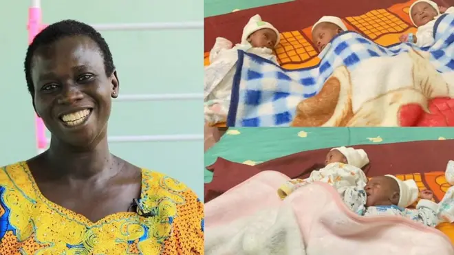 Port Harcourt Sextuplet mother