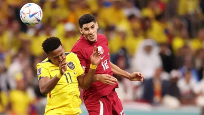 क़तर और इक्वाडोर के बीच मुक़ाबला
