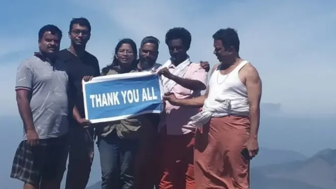 Dhanya Sanal mwanamke wa kwanza kukwea mlima Agasthyakoodam India