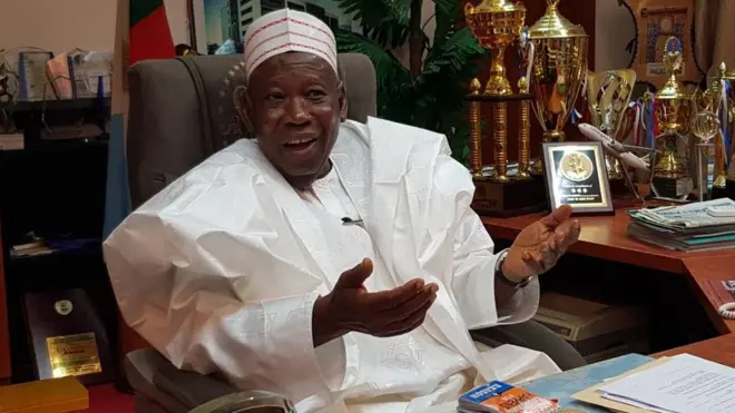 Govnor Abdullahi Umar Ganduje of Kano state