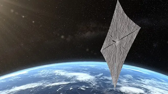 الشراع شمسي مستقبل السفر بين النجوم