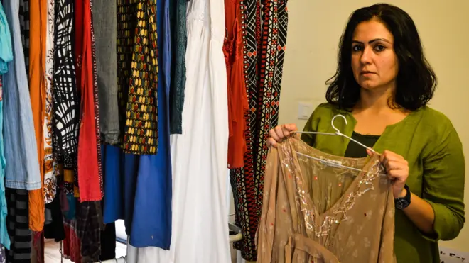 Jasmeen Patheja in the Museum of garments