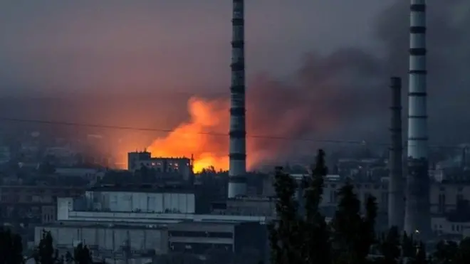 Российские войска постепенно продвигаются к Лисичанску, последнему незанятому ими крупному городу в Луганской области